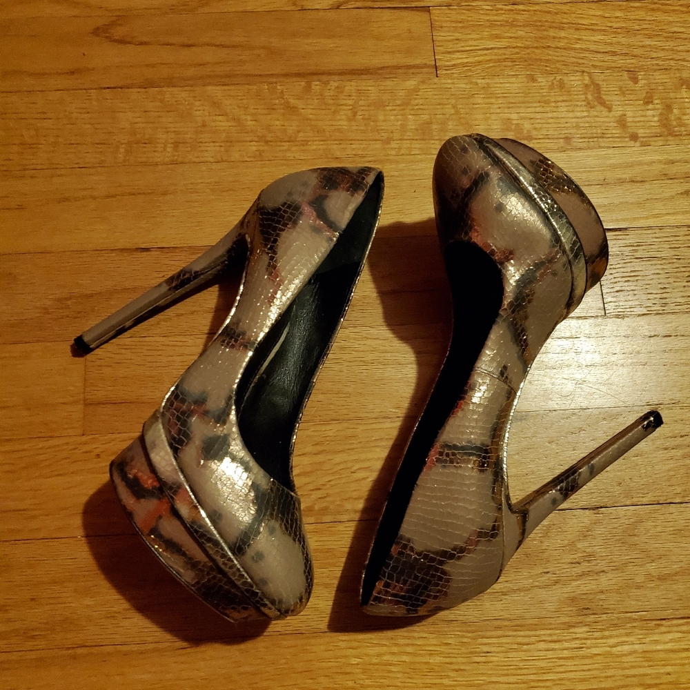 Brian Atwood Python Print Platform Pump - image 2